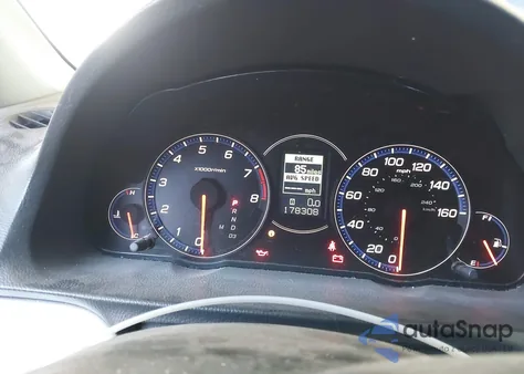 2006 Acura Tsx z USA, uszkodzony, nr VIN JH4CL96866C020667